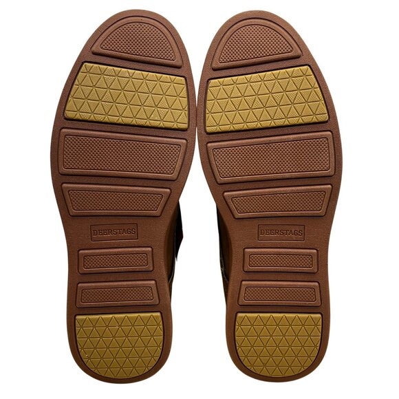 Deer Stags Boys Brown Faux Leather Dapper Jr Dress Shoes Size 6.5 - Picture 9 of 10